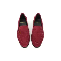 $102.00 USD Yves Saint Laurent YSL Leather Shoes For Women #1392791
