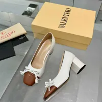 $105.00 USD Valentino High-Heeled Shoes For Women #1392881