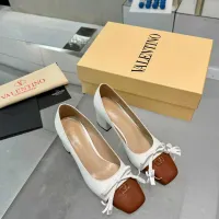 $105.00 USD Valentino High-Heeled Shoes For Women #1392881