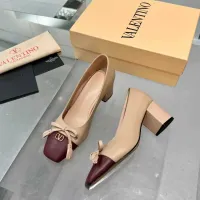 $105.00 USD Valentino High-Heeled Shoes For Women #1392882