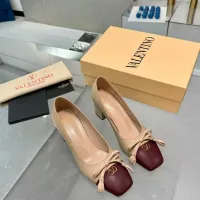 $105.00 USD Valentino High-Heeled Shoes For Women #1392882