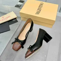 $105.00 USD Valentino High-Heeled Shoes For Women #1392883