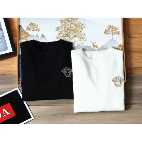 Replica Versace Sweaters Long Sleeved For Men #1393182 $42.00 USD for Wholesale