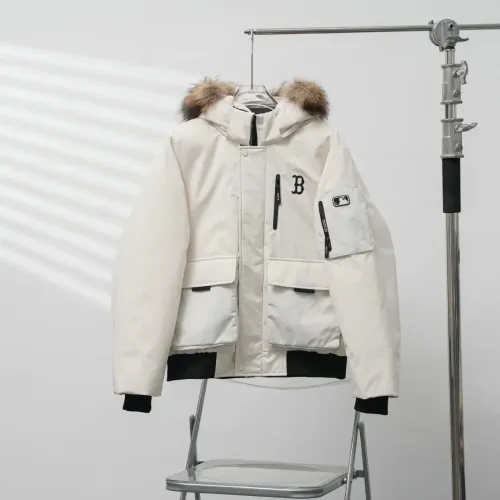 New York Yankees Down Feather Coat Long Sleeved For Unisex #1393279