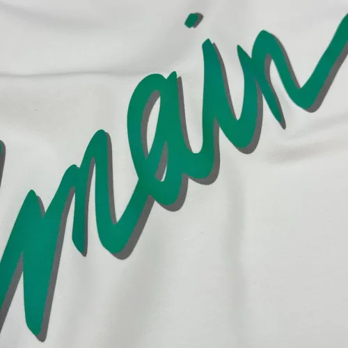 Replica Balmain T-Shirts Long Sleeved For Men #1393464 $80.00 USD for Wholesale