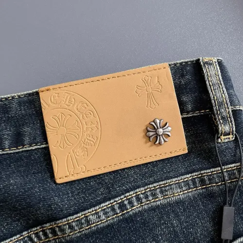Replica Chrome Hearts Jeans For Men #1394522 $48.00 USD for Wholesale