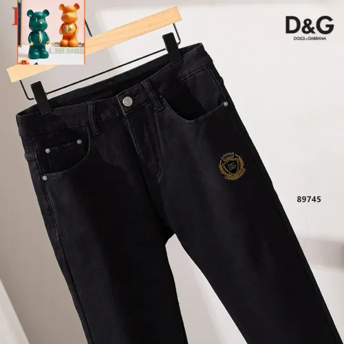 Replica Dolce & Gabbana D&G Jeans For Men #1394536 $52.00 USD for Wholesale