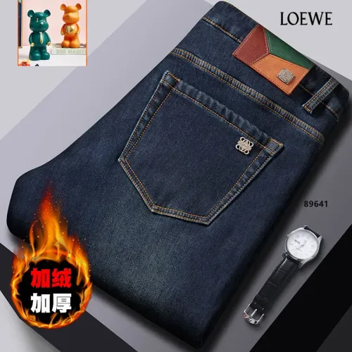 Replica LOEWE Jeans For Men #1394563 $52.00 USD for Wholesale