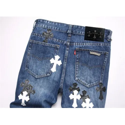 Replica Chrome Hearts Jeans For Men #1394581 $48.00 USD for Wholesale