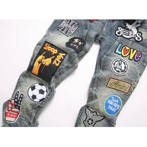 Replica Amiri Jeans For Men #1394582 $48.00 USD for Wholesale