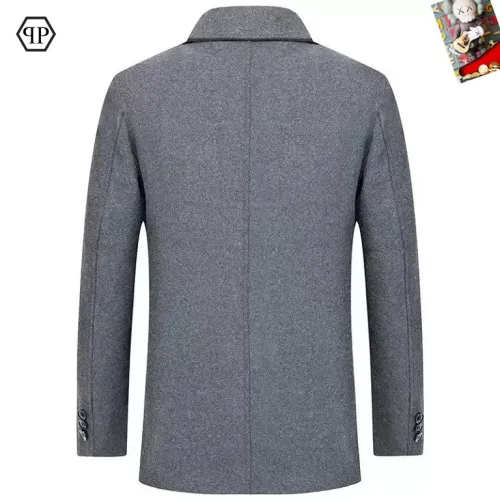 Replica Philipp Plein PP Coats Long Sleeved For Men #1395441 $80.00 USD for Wholesale