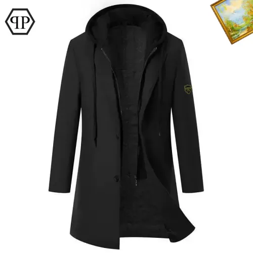 Philipp Plein PP Coats Long Sleeved For Men #1395565