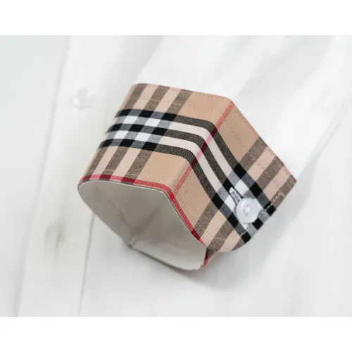 Replica Burberry Shirts Long Sleeved For Men #1395837 $40.00 USD for Wholesale