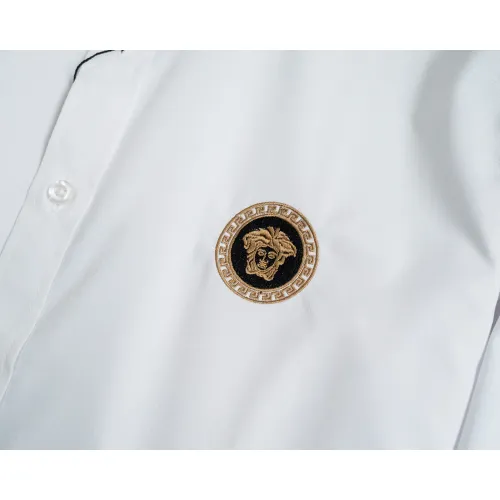 Replica Versace Shirts Long Sleeved For Men #1395841 $40.00 USD for Wholesale