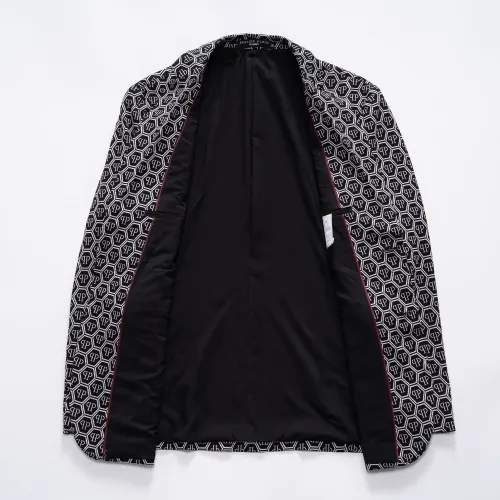 Replica Philipp Plein PP Jackets Long Sleeved For Men #1396130 $68.00 USD for Wholesale