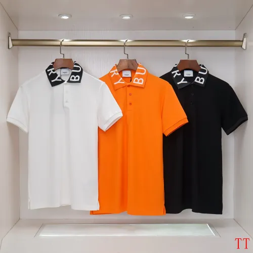 Replica Burberry T-Shirts Short Sleeved For Men #1396137 $39.00 USD for Wholesale