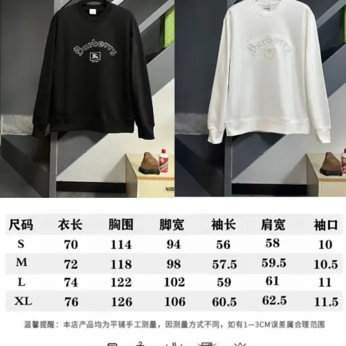 Replica Burberry Hoodies Long Sleeved For Unisex #1396222 $60.00 USD for Wholesale