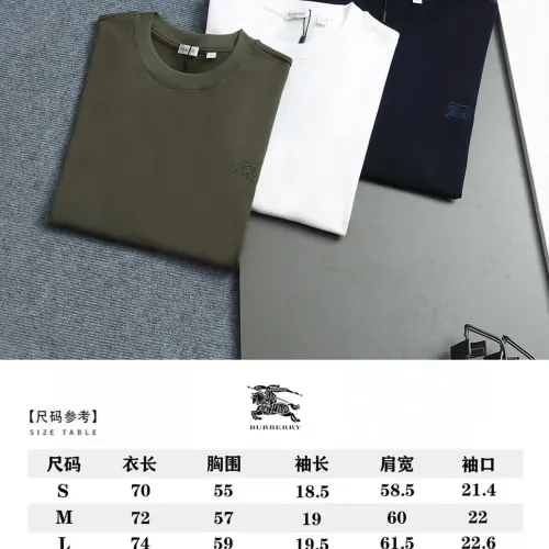 Replica Burberry T-Shirts Short Sleeved For Unisex #1396276 $40.00 USD for Wholesale