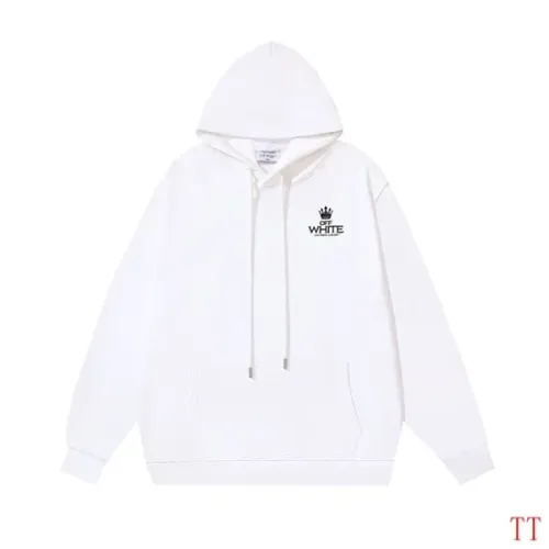 Replica Off-White Hoodies Long Sleeved For Unisex #1396295 $52.00 USD for Wholesale