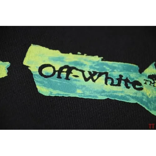 Replica Off-White Hoodies Long Sleeved For Unisex #1396311 $60.00 USD for Wholesale