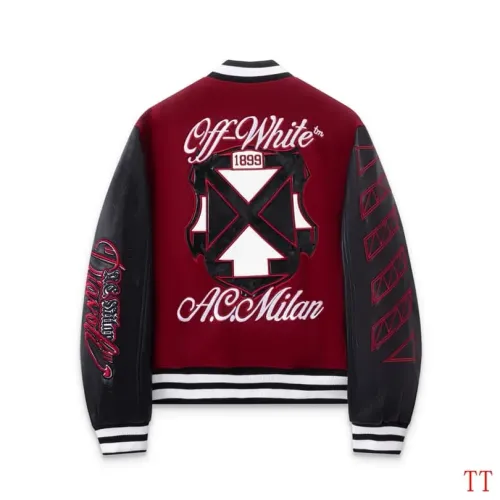 Replica Off-White Jackets Long Sleeved For Unisex #1396329 $98.00 USD for Wholesale