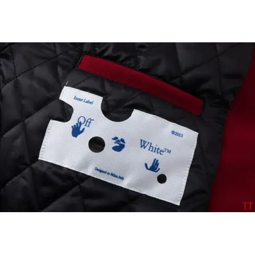 Replica Off-White Jackets Long Sleeved For Unisex #1396329 $98.00 USD for Wholesale