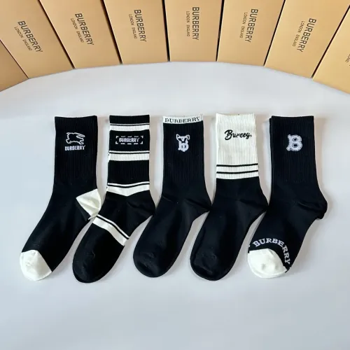 Replica Burberry Socks #1396423 $29.00 USD for Wholesale
