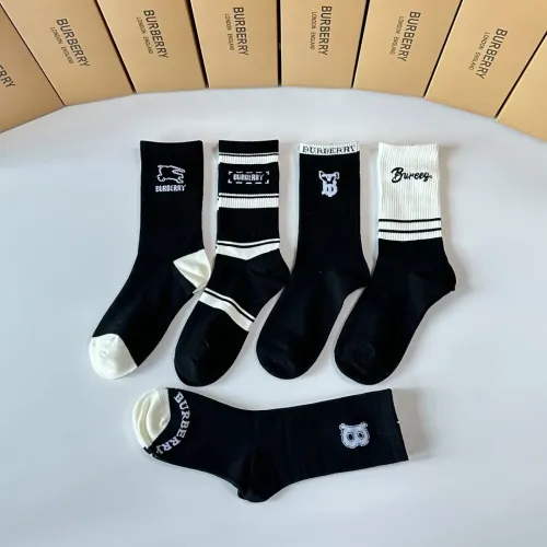 Replica Burberry Socks #1396423 $29.00 USD for Wholesale