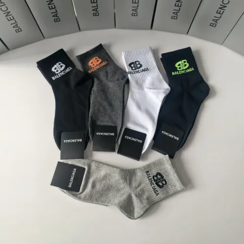 Replica Balenciaga Socks #1396455 $27.00 USD for Wholesale