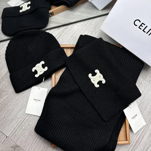 Replica Celine Hat and Scarf Set #1396541 $76.00 USD for Wholesale