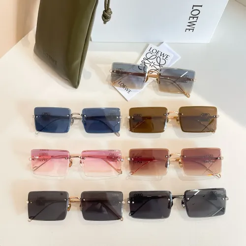Replica LOEWE AAA Quality Sunglasses #1397044 $64.00 USD for Wholesale