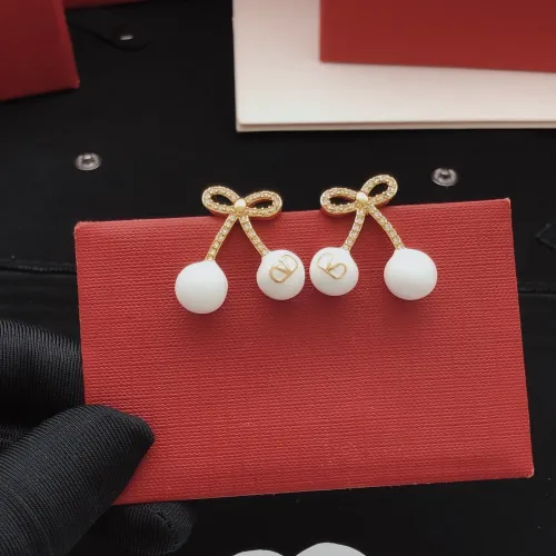 Replica Valentino Earrings For Women #1397688 $27.00 USD for Wholesale