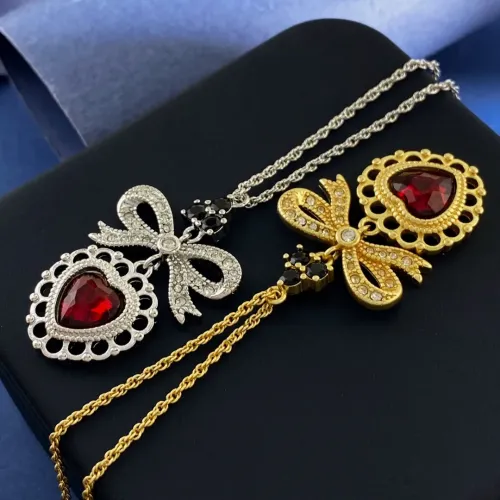 Replica Dolce & Gabbana Necklaces For Women #1398149 $29.00 USD for Wholesale