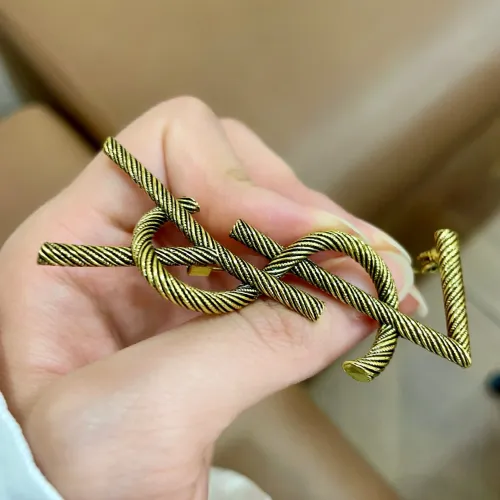 Replica Yves Saint Laurent Brooches For Women #1398219 $27.00 USD for Wholesale