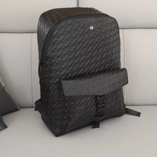 Replica Mont Blanc AAA Man Backpacks #1398376 $180.00 USD for Wholesale
