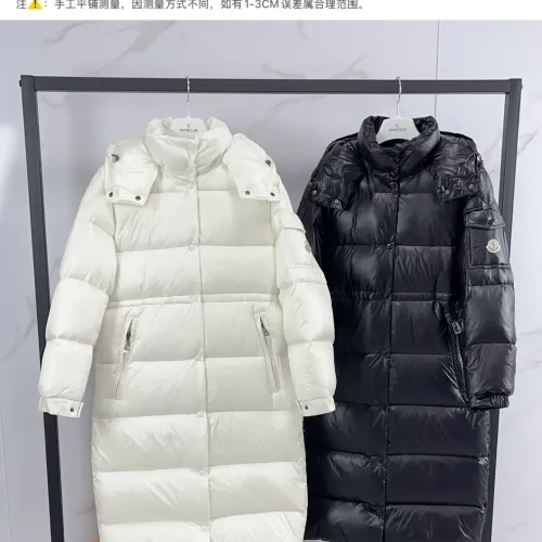 Replica Moncler Down Feather Coat Long Sleeved For Women #1398880 $170.00 USD for Wholesale