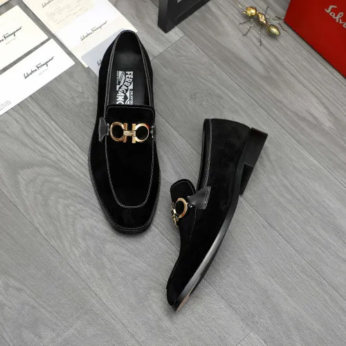 Salvatore Ferragamo Leather Shoes For Men #1399136