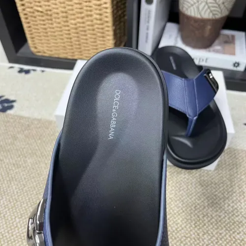 Replica Dolce & Gabbana D&G Slippers For Men #1399459 $60.00 USD for Wholesale