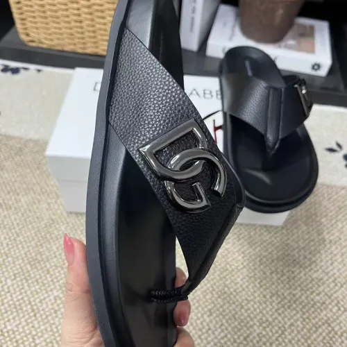 Replica Dolce & Gabbana D&G Slippers For Men #1399460 $60.00 USD for Wholesale
