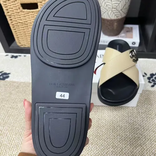 Replica Dolce & Gabbana D&G Slippers For Men #1399466 $60.00 USD for Wholesale