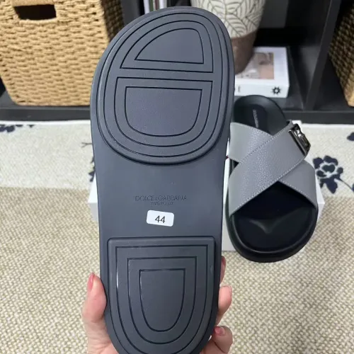 Replica Dolce & Gabbana D&G Slippers For Men #1399467 $60.00 USD for Wholesale