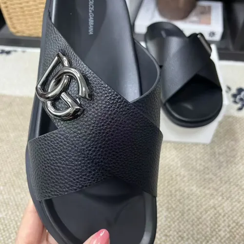 Replica Dolce & Gabbana D&G Slippers For Men #1399475 $60.00 USD for Wholesale