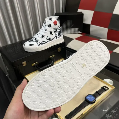 Replica Dsquared High Tops Shoes For Men #1399518 $85.00 USD for Wholesale