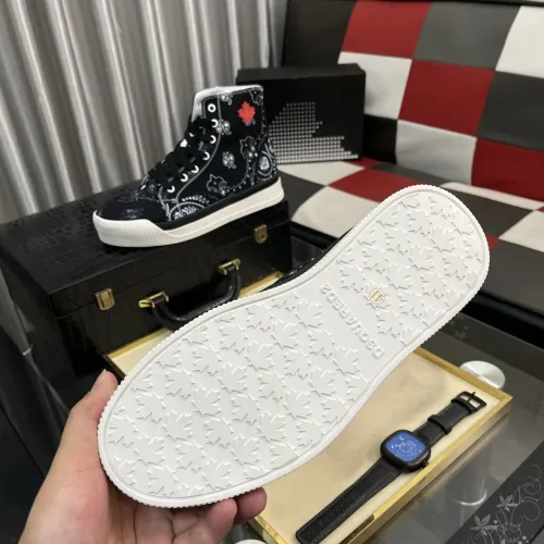 Replica Dsquared High Tops Shoes For Men #1399523 $85.00 USD for Wholesale
