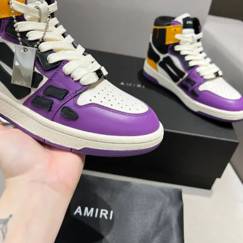 Replica Amiri High Tops Shoes For Men #1399590 $108.00 USD for Wholesale