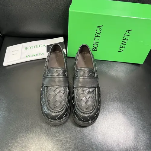 Replica Bottega Veneta BV Leather Shoes For Men #1399617 $135.00 USD for Wholesale
