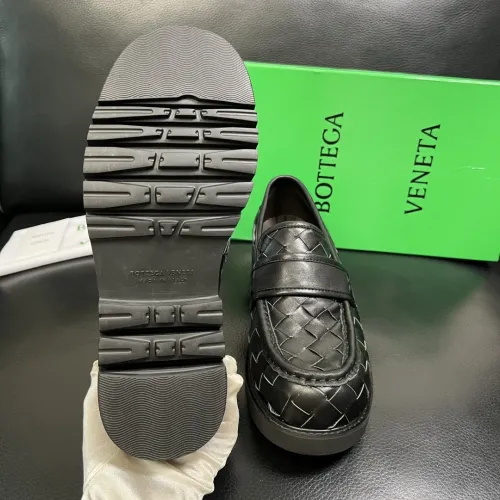 Replica Bottega Veneta BV Leather Shoes For Women #1399619 $135.00 USD for Wholesale