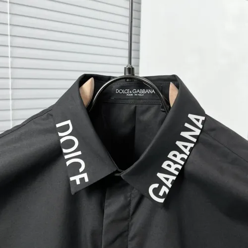 Replica Dolce & Gabbana D&G Shirts Long Sleeved For Men #1399672 $64.00 USD for Wholesale