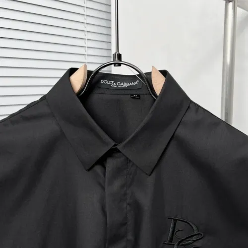 Replica Dolce & Gabbana D&G Shirts Long Sleeved For Men #1399677 $64.00 USD for Wholesale