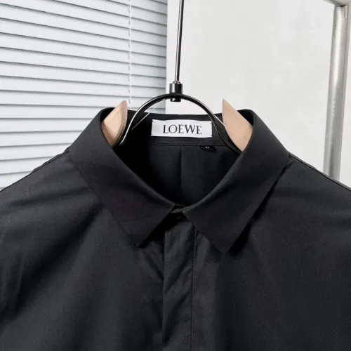 Replica LOEWE Shirts Long Sleeved For Men #1399698 $64.00 USD for Wholesale